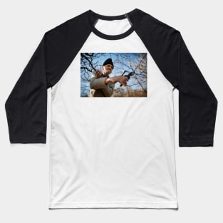 Senior farmer trimming trees Baseball T-Shirt